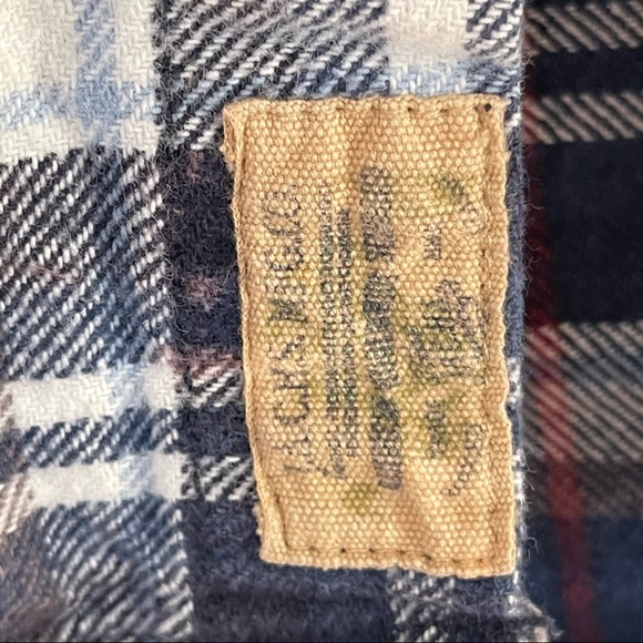 Jacks Button Up Flannel Shirt Size M - Picture 11 of 14